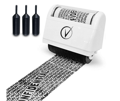 Identity Protection Roller Stamps